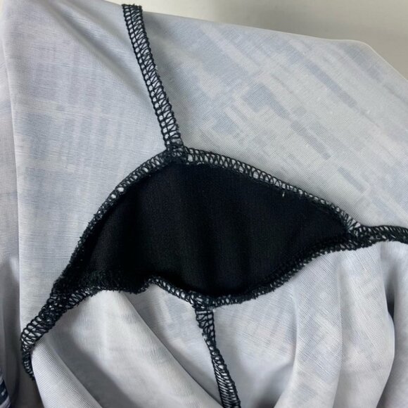 Onzie High Rise Capri Yoga Leggings Static Print Size Small / Medium Made In USA - Picture 8 of 10